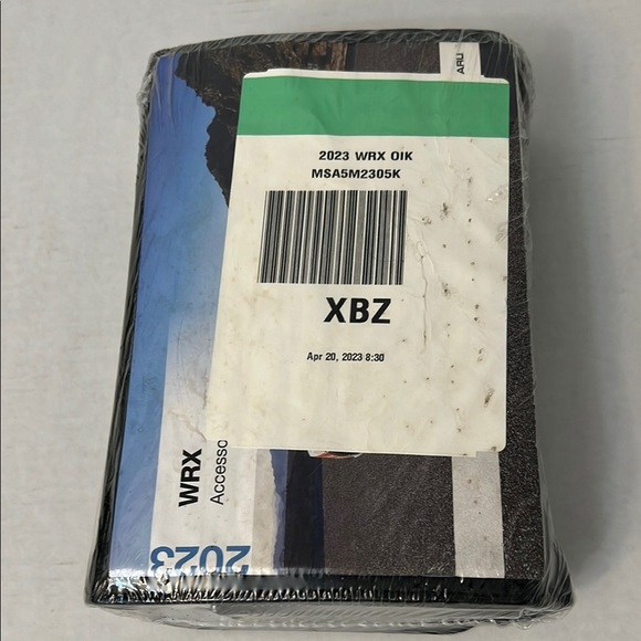 2023 WRX CAR SUBARU OWNERS MANUAL - Picture 1 of 6